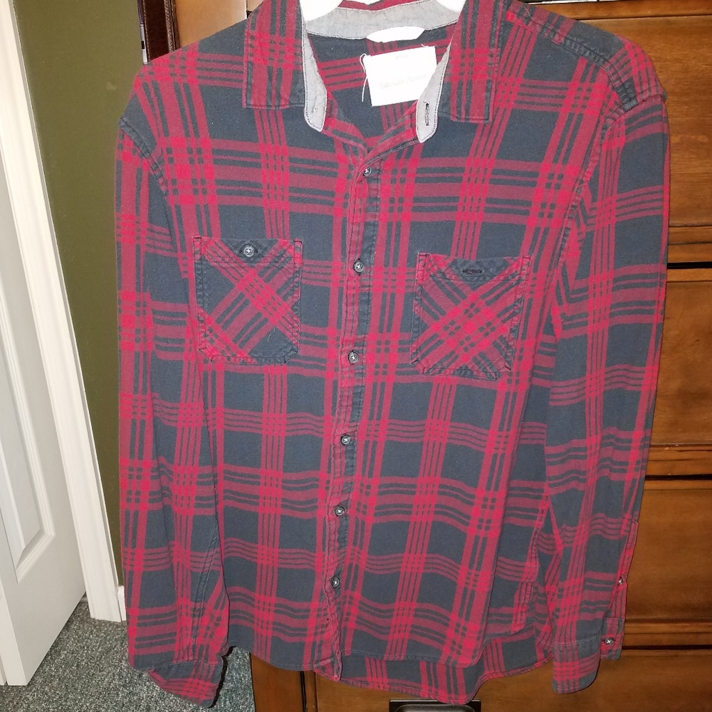 Urban Pipline Flannel, Size L